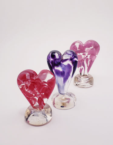 Custom Glass Heart